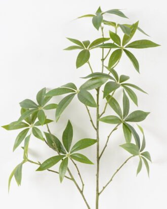 Artificial Plant 30*30*80cm Pachira macrocarpa leaves single stem GS-26224015 2024SEP YeahFlower is one of Chinese leading OEM manufacturers and exporters , supplying the silk flowers, wholesale artificial trees