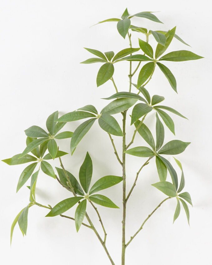 Artificial Plant 30*30*80cm Pachira macrocarpa leaves single stem GS-26224015 2024SEP YeahFlower is one of Chinese leading OEM manufacturers and exporters , supplying the silk flowers, wholesale artificial trees