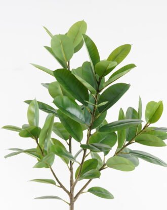 Artificial Tree 80*80*160cm Ficus elastica  in PP pot/63 Lvs GS-67724002KD 2024Aug YeahFlower is one of Chinese leading OEM manufacturers and exporters , supplying the silk flowers, wholesale artificial trees