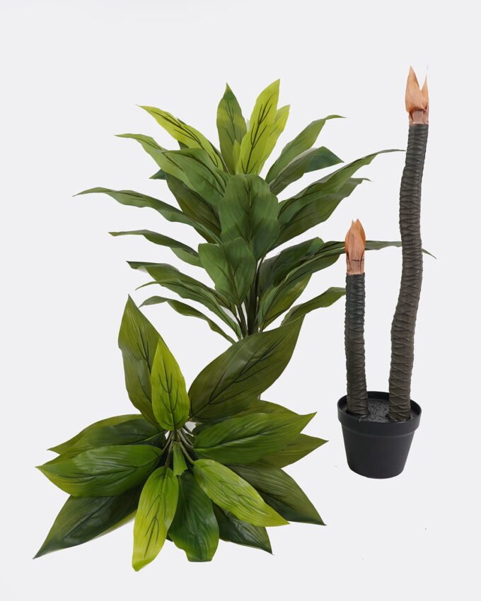 Artificial Tree Ironwood 2 in PP pot 45 lvs GS-30424054KD_2 Artificial Tree 65*65*150cm Ironwood *2 in PP pot/45 lvs GS-30424054KD 2024SEP YeahFlower is one of Chinese leading OEM manufacturers and exporters , supplying the silk flowers, wholesale artificial trees