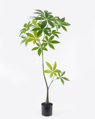 Artificial Tree 50*50*130cm Pachira macrocarpa in PP pot/116 Lvs GS-67724010KD 2024Aug YeahFlower is one of Chinese leading OEM manufacturers and exporters , supplying the silk flowers, wholesale artificial trees