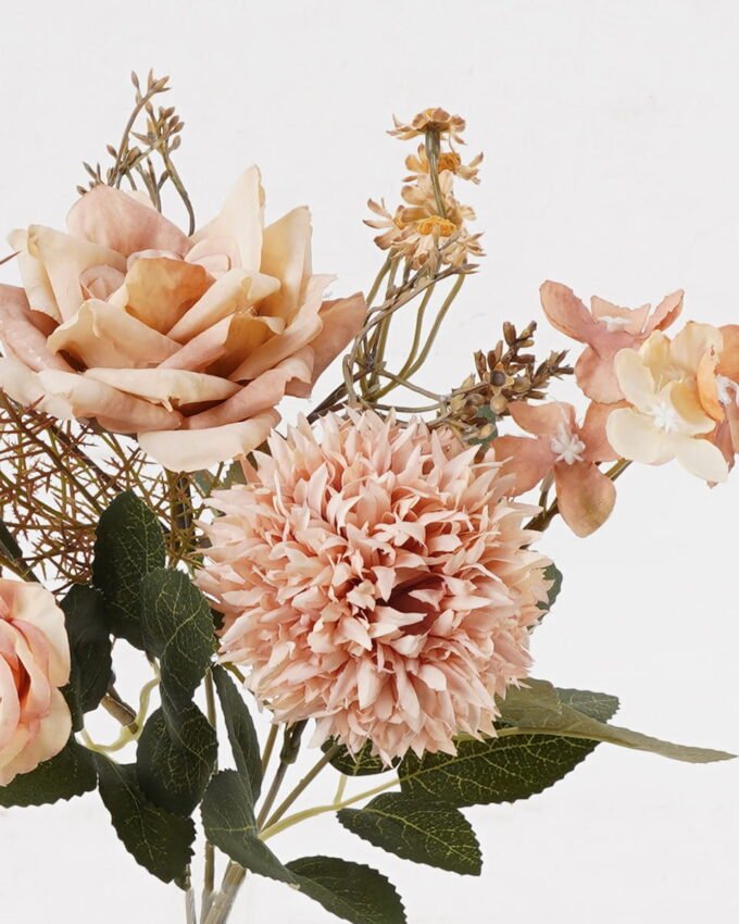 Artificial Flower 25*25*32cm Bolocephalus Rose *5 bush GS-57924007 2024Oct YeahFlower is one of Chinese leading OEM manufacturers and exporters , supplying the silk flowers, wholesale artificial trees