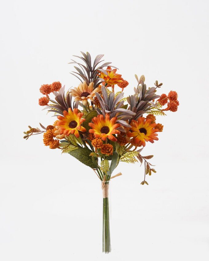 Artificial Flower 25*25*38cm Chrysanthemum *7 bundle GS-52824030 2024Oct YeahFlower is one of Chinese leading OEM manufacturers and exporters , supplying the silk flowers, wholesale artificial trees