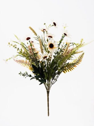 Artificial Flower 26*26*41cm Chrysanthemum *9 bush GS-52824016 Flowers Bush 3,000+ sqm showroom with thousands of artificial flowers, plants & trees ready for global sourcing.