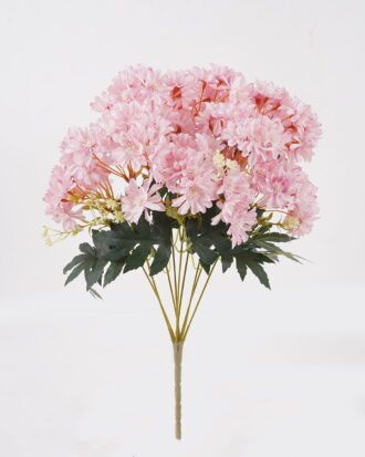 Artificial Flower 33*33*48cm Chrysanthemum *9 bush GS-62424001-P1 2024Oct YeahFlower is one of Chinese leading OEM manufacturers and exporters , supplying the silk flowers, wholesale artificial trees