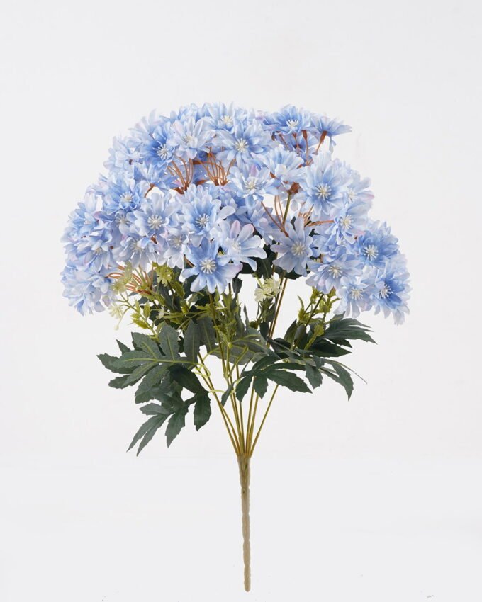 Artificial Flower 33*33*48cm Chrysanthemum *9 bush GS-62424001 2024Oct YeahFlower is one of Chinese leading OEM manufacturers and exporters , supplying the silk flowers, wholesale artificial trees