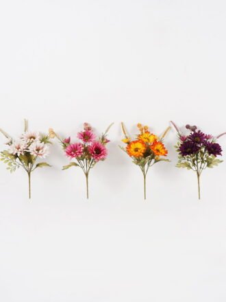 Artificial Flower 23*23*39cm Dahlia *7 bush GS-52824019-Y1 Flowers Bush 3,000+ sqm showroom with thousands of artificial flowers, plants & trees ready for global sourcing.