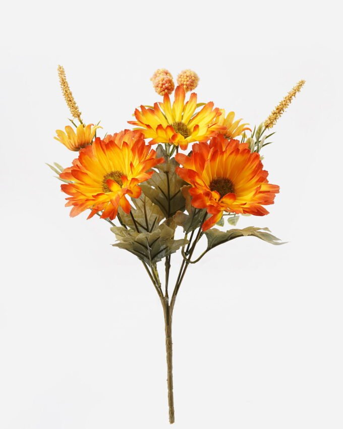 Artificial Flower 20*20*34cm Chrysanthemum&Setaria viridis *6 bush GS-52824021 Flowers Bush 3,000+ sqm showroom with thousands of artificial flowers, plants & trees ready for global sourcing.