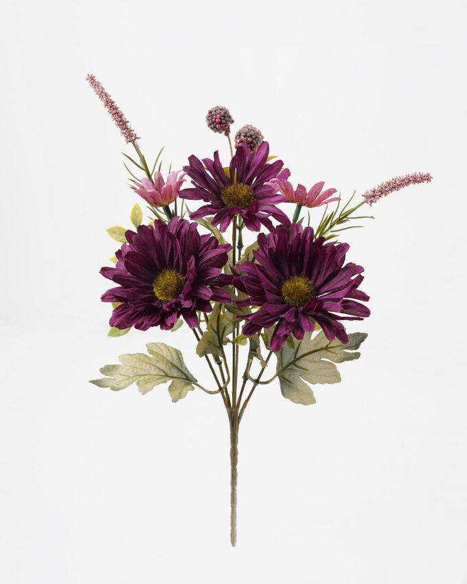 Artificial Flower 20*20*34cm Chrysanthemum&Setaria viridis *6 bush GS-52824021 Flowers Bush 3,000+ sqm showroom with thousands of artificial flowers, plants & trees ready for global sourcing.