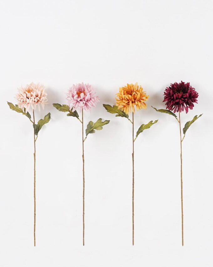 Artificial Flower 18*18*59cm Chrysanthemum single stem GS-52824023 Single Flowers 3,000+ sqm showroom with thousands of artificial flowers, plants & trees ready for global sourcing.