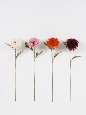 Artificial Flower 18*18*59cm Chrysanthemum single stem GS-52824023 Single Flowers 3,000+ sqm showroom with thousands of artificial flowers, plants & trees ready for global sourcing.
