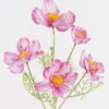Artificial Flower 22*22*84cm Cosmos bipinnatus single stem GS-68124003-P3 2024Oct YeahFlower is one of Chinese leading OEM manufacturers and exporters , supplying the silk flowers, wholesale artificial trees
