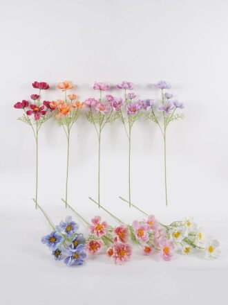 Artificial Flower 22*22*84cm Cosmos bipinnatus single stem GS-68124003-P3 Single Flowers 3,000+ sqm showroom with thousands of artificial flowers, plants & trees ready for global sourcing.