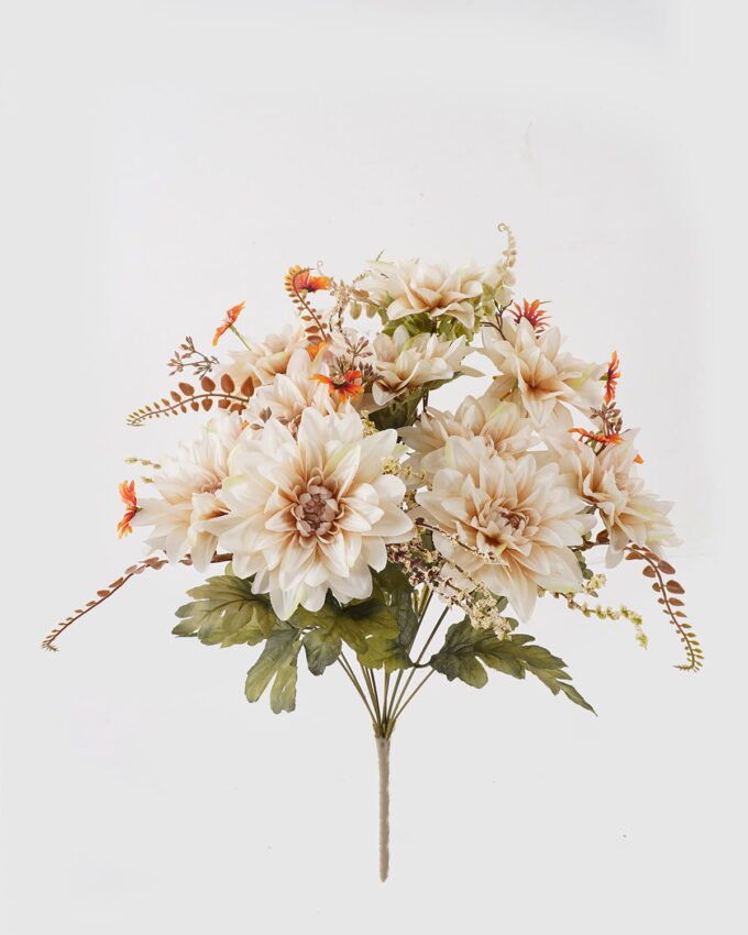 Artificial Flower 37*37*54cm Dahlia *11 bush GS-52824003 Flowers Bush YeahFlower is one of Chinese leading OEM manufacturers and exporters , supplying the silk flowers, wholesale artificial trees