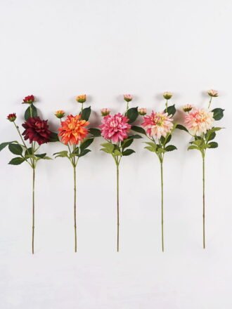 Artificial Flower 17*17*47cm Rose single stem GS-68024015-G2 2024SEP YeahFlower is one of Chinese leading OEM manufacturers and exporters , supplying the silk flowers, wholesale artificial trees