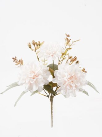 Artificial Flower 23*23*30cm Dahlia *6 bush GS-52824009 Flowers Bush 3,000+ sqm showroom with thousands of artificial flowers, plants & trees ready for global sourcing.