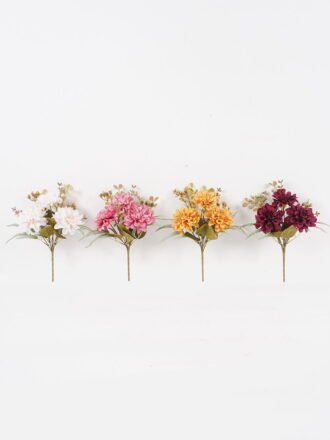 Artificial Flower 22*22*34cm Chrysanthemum *6 bush GS-52824008 Flowers Bush 3,000+ sqm showroom with thousands of artificial flowers, plants & trees ready for global sourcing.