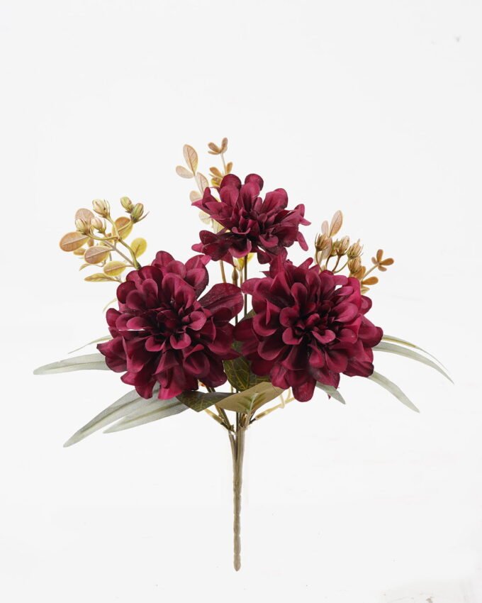 Artificial Flower 23*23*30cm Dahlia *6 bush GS-52824009 Flowers Bush YeahFlower is one of Chinese leading OEM manufacturers and exporters , supplying the silk flowers, wholesale artificial trees
