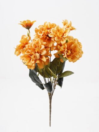 Artificial Flower 23*23*39cm Dahlia *7 bush GS-52824019 Flowers Bush 3,000+ sqm showroom with thousands of artificial flowers, plants & trees ready for global sourcing.
