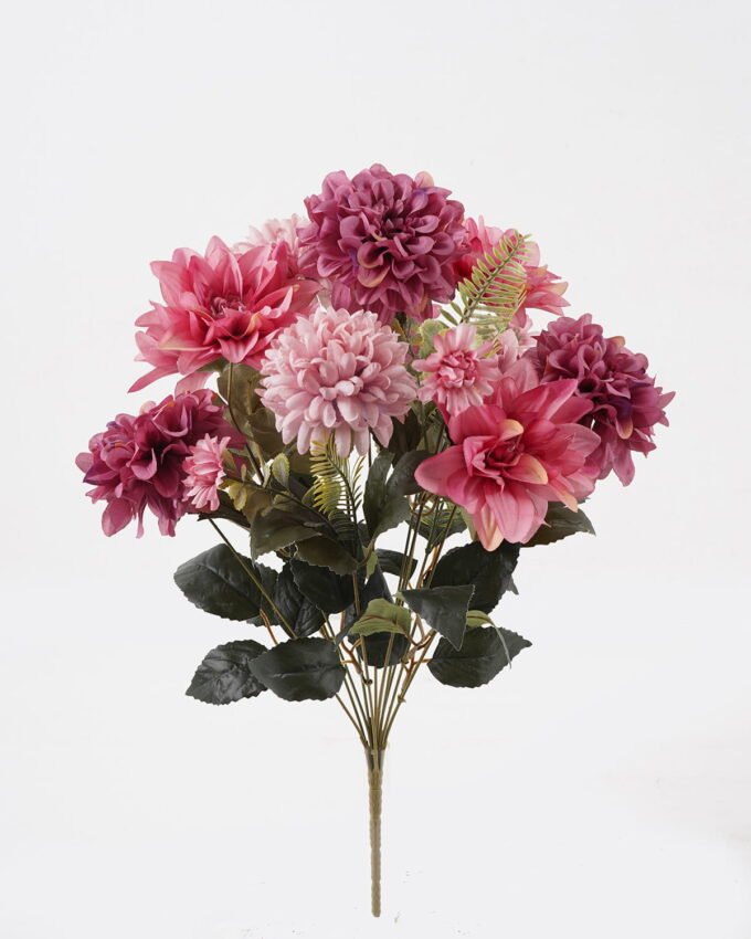 Artificial Flower 23*23*39cm Dahlia *7 bush GS-52824019 Flowers Bush YeahFlower is one of Chinese leading OEM manufacturers and exporters , supplying the silk flowers, wholesale artificial trees