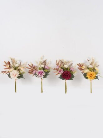 Artificial Flower 31*31*47cm Dahlia&Camellia *5 bundle GS-52824028-Y1 Bouquet 3,000+ sqm showroom with thousands of artificial flowers, plants & trees ready for global sourcing.