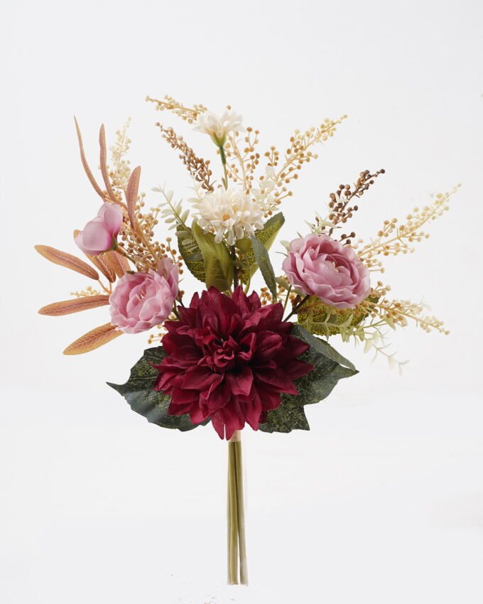 Artificial Flower 26*26*43.5cm Dahlia&Camellia *4 bundle GS-52824029 2024Oct YeahFlower is one of Chinese leading OEM manufacturers and exporters , supplying the silk flowers, wholesale artificial trees