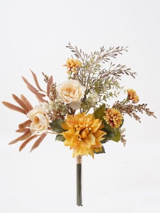 Artificial Flower 31*31*47cm Dahlia&Camellia *5 bundle GS-52824028 Bouquet 3,000+ sqm showroom with thousands of artificial flowers, plants & trees ready for global sourcing.