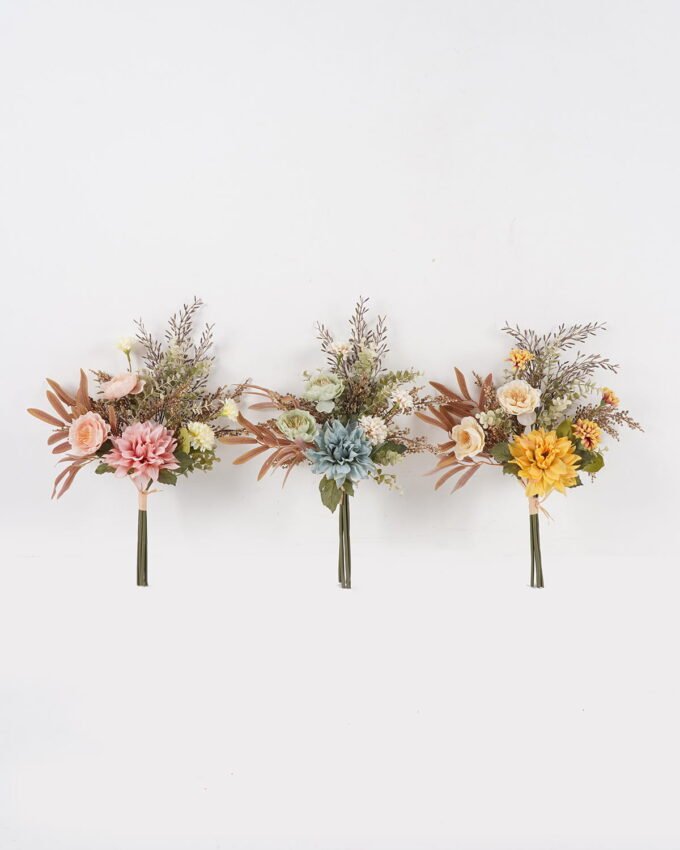 Artificial Flower 31*31*47cm Dahlia&Camellia *5 bundle GS-52824028 2024Oct YeahFlower is one of Chinese leading OEM manufacturers and exporters , supplying the silk flowers, wholesale artificial trees