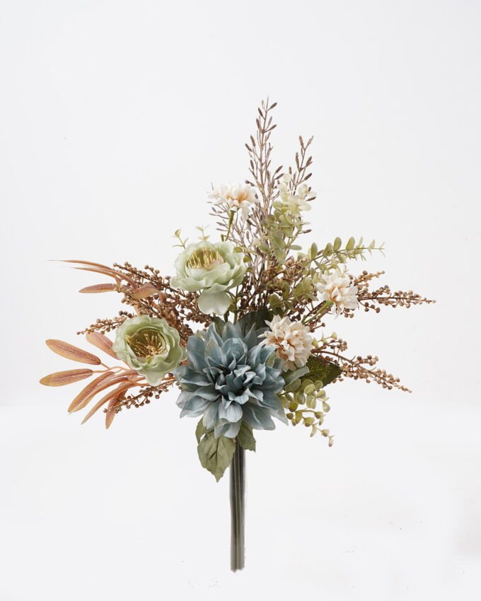 Artificial Flower 31*31*47cm Dahlia&Camellia *5 bundle GS-52824028 2024Oct YeahFlower is one of Chinese leading OEM manufacturers and exporters , supplying the silk flowers, wholesale artificial trees