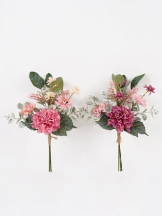Artificial Flower 25*25*41cm Dahlia&Equinox flower *4 bundle GS-52824018 Bouquet 3,000+ sqm showroom with thousands of artificial flowers, plants & trees ready for global sourcing.