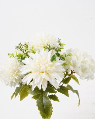 Artificial Flower 34*34*43cm Dahlia&Chrysanthemum *9 bush GS-38024001 2024Oct YeahFlower is one of Chinese leading OEM manufacturers and exporters , supplying the silk flowers, wholesale artificial trees
