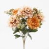 Artificial Flower 30*30*47cm Dahlia&Chrysanthemum *9 bush GS-52824005 Flowers Bush YeahFlower is one of Chinese leading OEM manufacturers and exporters , supplying the silk flowers, wholesale artificial trees