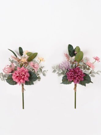Artificial Flower 28*28*41cm Dahlia&Chrysanthemum *4 bundle GS-52824017 Bouquet 3,000+ sqm showroom with thousands of artificial flowers, plants & trees ready for global sourcing.