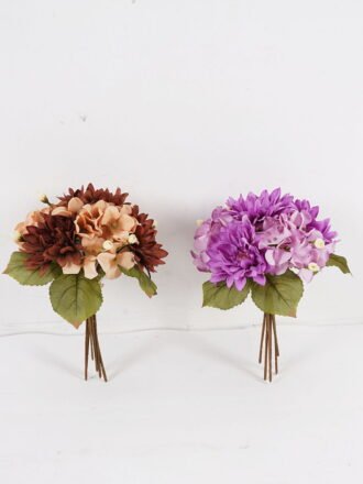 Artificial Flower 26*26*51cm Peony&Bulrush *10 bundle GS-52824037-R1 Bouquet 3,000+ sqm showroom with thousands of artificial flowers, plants & trees ready for global sourcing.