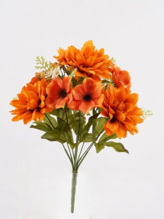 Artificial Flower 29*29*29cm Bolocephalus Callistephus *5 bush GS-57924004 2024Oct YeahFlower is one of Chinese leading OEM manufacturers and exporters , supplying the silk flowers, wholesale artificial trees