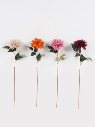 Artificial Flower 18*18*59cm Chrysanthemum single stem GS-52824024-W1 Single Flowers 3,000+ sqm showroom with thousands of artificial flowers, plants & trees ready for global sourcing.