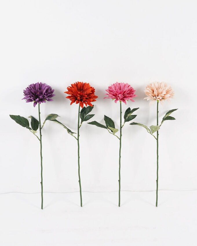 Artificial Flower 18*18*55cm Dahlia single stem GS-61524022 2024Oct YeahFlower is one of Chinese leading OEM manufacturers and exporters , supplying the silk flowers, wholesale artificial trees