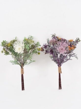Artificial Flower 19*19*45cm Rose *3 bundle GS-25824007-P1 Bouquet 3,000+ sqm showroom with thousands of artificial flowers, plants & trees ready for global sourcing.