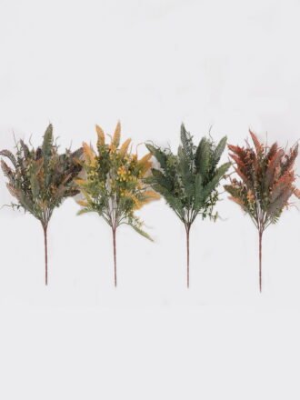 Artificial Flower 25*25*39cm Frond leaf *7 bush GS-65224002 Flowers Bush 3,000+ sqm showroom with thousands of artificial flowers, plants & trees ready for global sourcing.