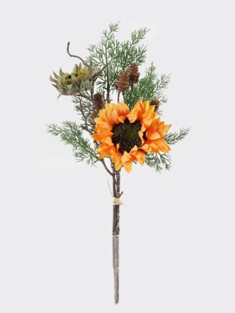 Artificial Flower 19*19*30cm Rose *7 bundle GS-58824054 Bouquet 3,000+ sqm showroom with thousands of artificial flowers, plants & trees ready for global sourcing.