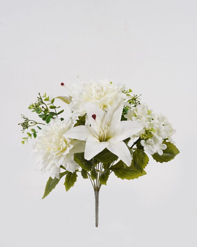Artificial Flower 32*32*43cm Lily&Dahlia *9 bush GS-38024003-W1 Flowers Bush YeahFlower is one of Chinese leading OEM manufacturers and exporters , supplying the silk flowers, wholesale artificial trees