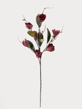 Artificial Flower 19*19*92cm Magnolia flower single stem GS-58824045-O1 Single Flowers 3,000+ sqm showroom with thousands of artificial flowers, plants & trees ready for global sourcing.