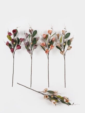 Artificial Flower 19*19*92cm Magnolia flower single stem GS-58824045-O1 Single Flowers 3,000+ sqm showroom with thousands of artificial flowers, plants & trees ready for global sourcing.