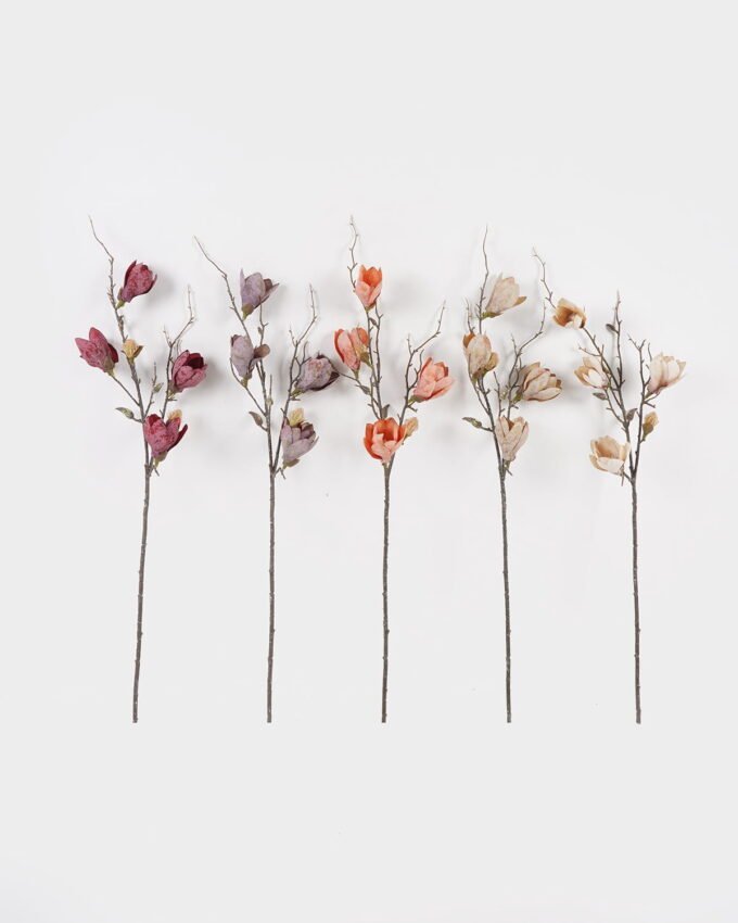 Artificial Flower 19*19*80cm Magnolia flower single stem GS-58824049 2024Oct YeahFlower is one of Chinese leading OEM manufacturers and exporters , supplying the silk flowers, wholesale artificial trees