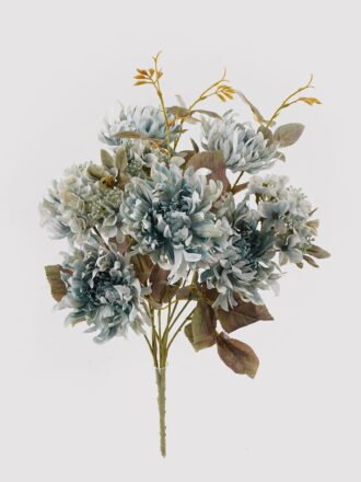 Artificial Flower 20*20*56cm Flower *3 bundle GS-25824001 Flowers Bush 3,000+ sqm showroom with thousands of artificial flowers, plants & trees ready for global sourcing.