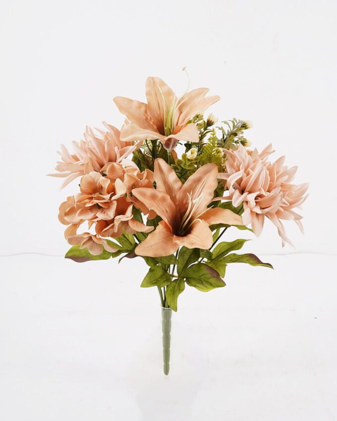 Artificial Flower 30*30*42cm Orchid&Peony&Hydrangea *9 bush GS-61524026 Flowers Bush YeahFlower is one of Chinese leading OEM manufacturers and exporters , supplying the silk flowers, wholesale artificial trees