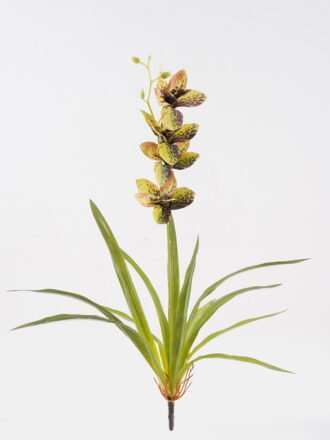 Artificial Flower 20*20*58cm Orchid bush GS-75224003-Y2 Single Flowers 3,000+ sqm showroom with thousands of artificial flowers, plants & trees ready for global sourcing.