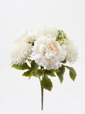 Artificial Flower 32*32*43cm Lily&Dahlia *9 bush GS-38024003 Flowers Bush 3,000+ sqm showroom with thousands of artificial flowers, plants & trees ready for global sourcing.