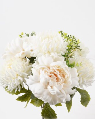 Artificial Flower 34*34*43cm Peony&Chrysanthemum *9 bush GS-38024002-W1 2024Oct YeahFlower is one of Chinese leading OEM manufacturers and exporters , supplying the silk flowers, wholesale artificial trees