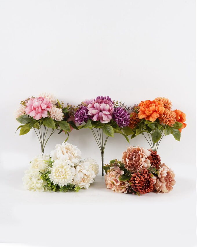 Artificial Flower 34*34*43cm Peony&Chrysanthemum *9 bush GS-38024002 2024Oct YeahFlower is one of Chinese leading OEM manufacturers and exporters , supplying the silk flowers, wholesale artificial trees